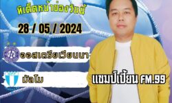 แชมป์เปี้ยนFM99 ทรรศนะบอลประจำวัน อังคาร ที่ 28 เดือน พฤษภาคม 2567
