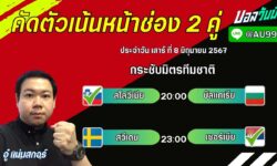 อู๋แม่นสกอร์FM99 ทรรศนะบอลวัน เสาร์ ที่ 8 เดือน มิถุนายน 2567