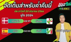 แชมป์เปี้ยนFM99 ทรรศนะบอลวันที่ 20 เดือน มิถุนายน 2567