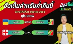 แชมป์เปี้ยนFM99 ทรรศนะบอลวันที่ 26 เดือน มิถุนายน 2567