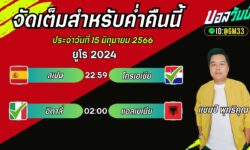 แชมป์เปี้ยนFM99 ทรรศนะบอลวันที่ 15 เดือน มิถุนายน 2567