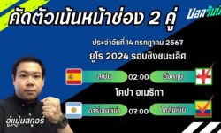 อู๋แม่นสกอร์FM99 ทรรศนะบอลวันที่ 14 เดือน กรกฎาคม 2567