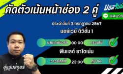 อู๋แม่นสกอร์FM99 ทรรศนะบอลวันที่ 3 เดือน กรกฎาคม 2567
