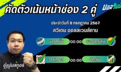 อู๋แม่นสกอร์FM99 ทรรศนะบอลวันที่ 8 เดือน กรกฎาคม 2567