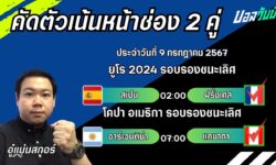 อู๋แม่นสกอร์FM99 ทรรศนะบอลวันที่ 9 เดือน กรกฎาคม 2567