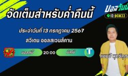 แชมป์เปี้ยนFM ทรรศนะบอลวันที่ 13 เดือน กรกฎาคม 2567
