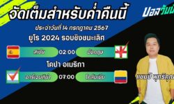 แชมป์เปี้ยนFM99 ทรรศนะบอลวันที่ 14 เดือน กรกฎาคม 2567