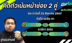 อู๋แม่นสกอร์FM99 ทรรศนะบอลวันที่ 25 เดือน สิงหาคม 2567