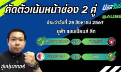 อู๋แม่นสกอร์FM99 ทรรศนะบอลวันที่ 28 เดือน สิงหาคม 2567