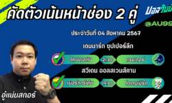 อู๋แม่นสกอร์FM99 ทรรศนะบอลวันที่ 04 เดือน สิงหาคม 2567