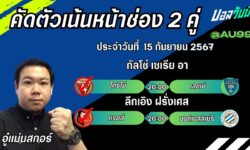 อู๋แม่นสกอร์FM99 ทรรศนะบอลวันที่ 15 เดือน กันยายน 2567