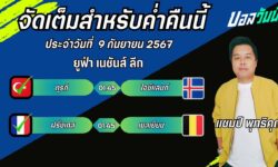 แชมป์เปี้ยนFM99 ทรรศนะบอลวันที่ 9 เดือน กันยายน 2567