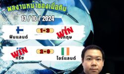 อู๋แม่นสกอร์FM99 ทรรศนะบอลประจำวันที่ 13 เดือน ตุลาคม 2567