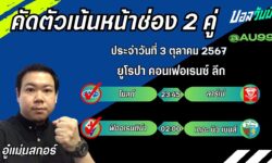 อู๋แม่นสกอร์FM99 ทรรศนะบอลประจำวันที่ 3 เดือน ตุลาคม 2567