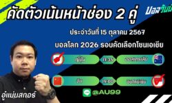 อู๋แม่นสกอร์FM99 ทรรศนะบอลประจำวันที่ 15 เดือน ตุลาคม 2567