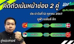 อู๋แม่นสกอร์FM99 ทรรศนะบอลประจำวันที่ 12 เดือน ตุลาคม 2567