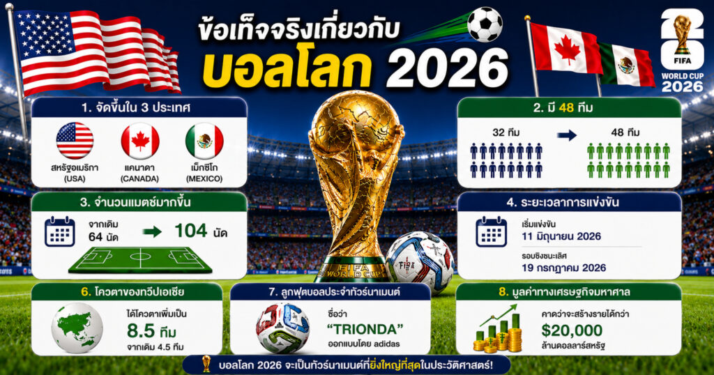 ข้อเท็จจริง บอลโลก 2026