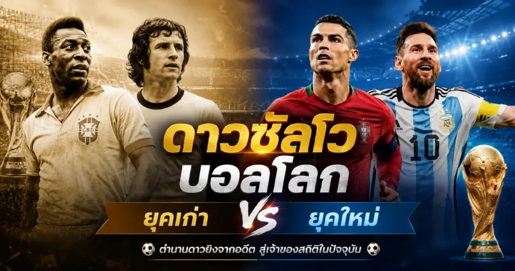 ดาวซัลโวบอลโลกยุคเก่ากับยุคใหม่