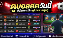 ดูบอลสดวันนี้ อัปเดตคู่ถ่ายทอดสดครบทุกลีก ดูได้ไม่พลาด