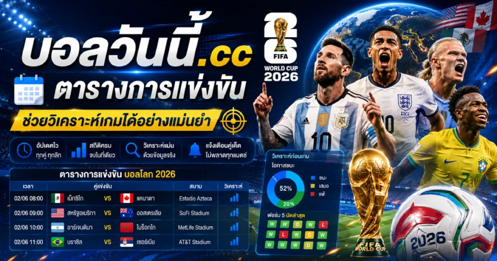 ตารางการแข่งขัน