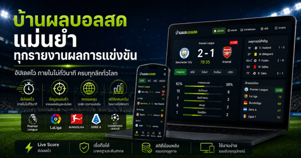 บ้านผลบอลสดแม่นยำ