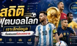 สถิติฟุตบอลโลก สำคัญแค่ไหน? เจาะลึกข้อมูลที่แฟนบอลไม่ควรพลาด
