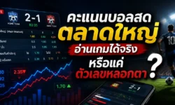 คะแนนบอลสดตลาดใหญ่ ช่วยอ่านเกมได้จริงหรือแค่ตัวเลขหลอกตา?