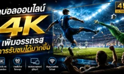 ดูบอลออนไลน์ 4K จำเป็นแค่ไหน หากอยากดูบอลได้อรรถรสมากขึ้น?