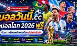บอลวันนี้.cc ดูบอลโลก 2026 ฟรี ช่องทางรับชมฟุตบอลโลก