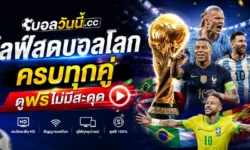 บอลวันนี้.cc ไลฟ์สดบอลโลก ครบทุกคู่ ดูฟรีไม่มีสะดุด