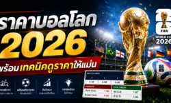 ราคาบอลโลก 2026 วิเคราะห์ราคาต่อรอง พร้อมเทคนิคดูราคาให้แม่น
