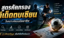 สูตรคัดกรองทีเด็ดตบเซียน 5 ขั้นตอน วิเคราะห์ราคาบอลแบบมืออาชีพ
