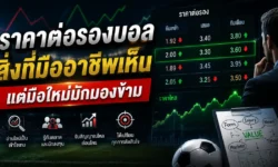 อ่านราคาต่อรองบอลให้เป็น สิ่งที่มืออาชีพเห็น แต่มือใหม่มักมองข้าม