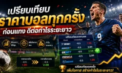 เปรียบเทียบราคาบอลทุกครั้งก่อนแทง ดีต่อกำไรระยะยาวอย่างไร?