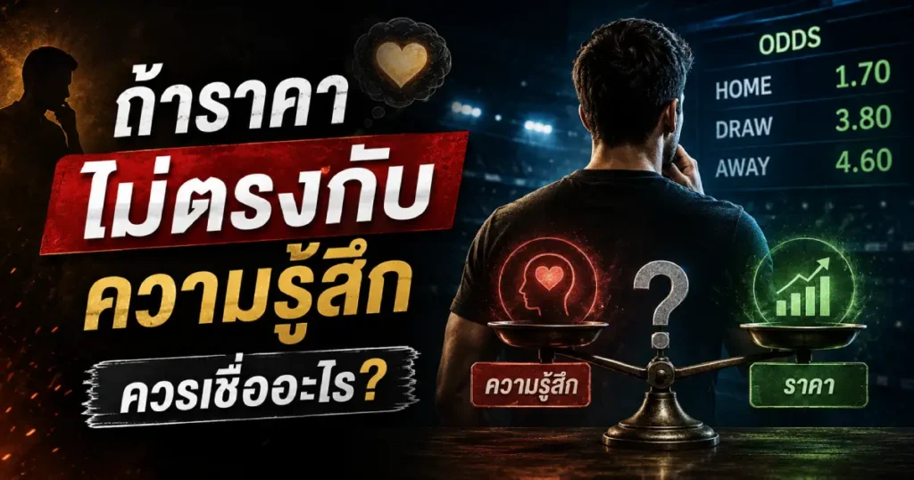 ราคาไม่ตรงกับความรู้สึก