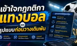 เข้าใจกฎกติกาแทงบอลและรูปแบบก่อนวางเดิมพันทุกครั้ง