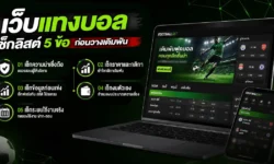 เช็กลิสต์ 5 ข้อ คัดเว็บแทงบอลก่อนวางเดิมพันจริง